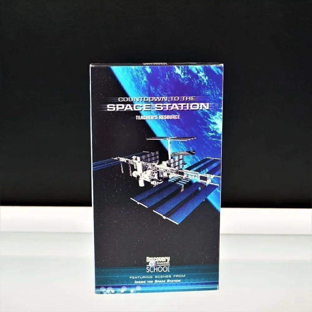 Counting Down To Space Station Vintage VHS
